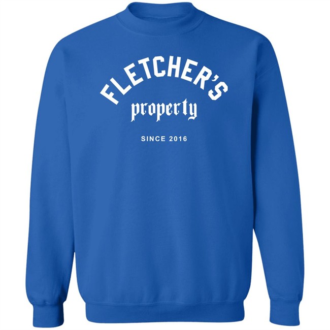 Fletcher Merch Fletchers Property Since 2016 Shirt Fletcher Merch Fletchers Property Since 2016 Shirt