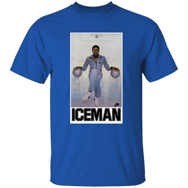1982 George Gervin Iceman Poster Shirt Jeff Pearlman 1982 George Gervin Iceman Poster Shirt Jeff Pearlman