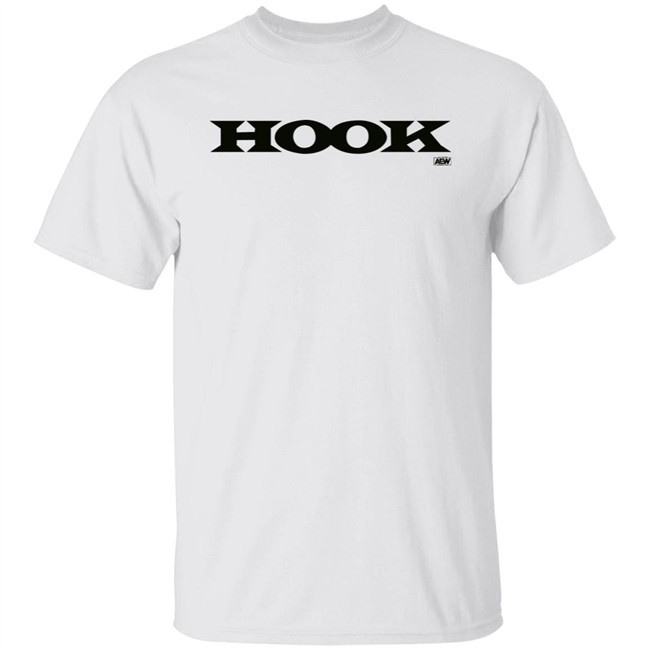 All Elite Wrestling Aew Merch Hook Logo T Shirt Wrestlemania Backlash