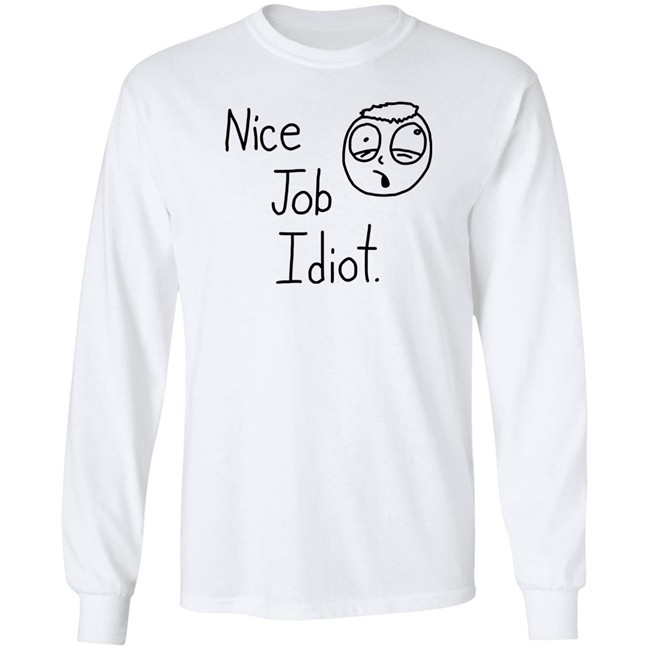 Smosh Merch Nice Job Idiot Tee Shirt Smosh Merch Nice Job Idiot Tee Shirt