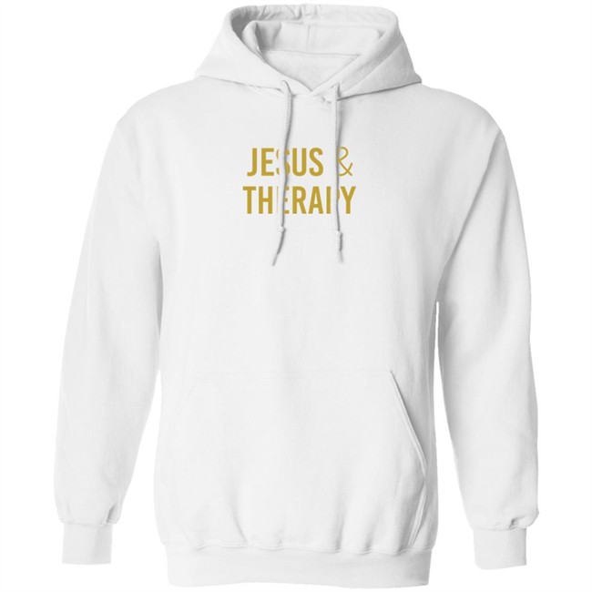 Boldapparel Shop Merch Jesus & Therapy Hoodie Clint Bryan