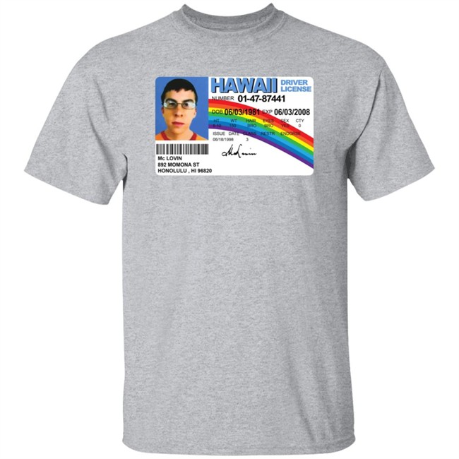 Mclovin T Shirt Mclovin T Shirt
