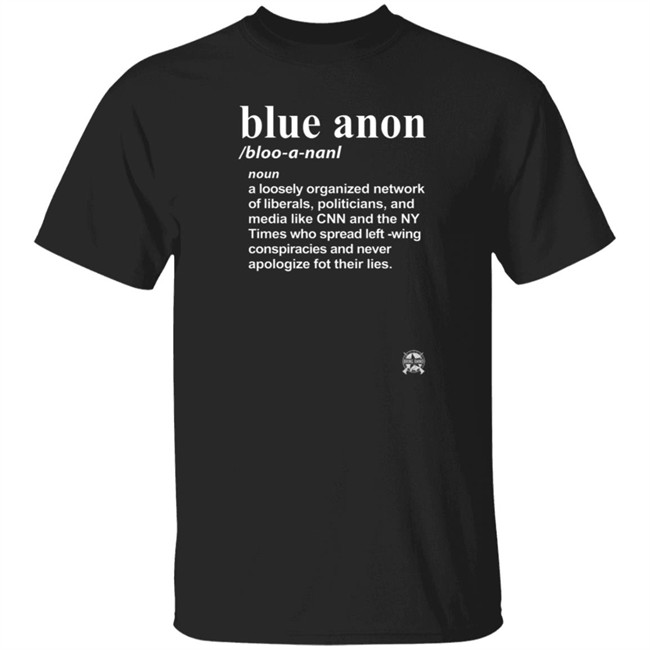 Bring Ammo Blue Anon Definition Parody T Shirt