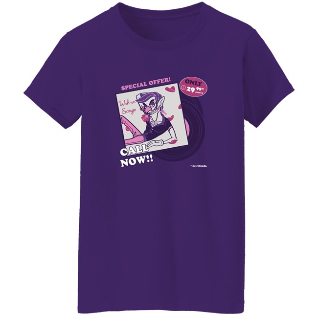 The Yetee Shop Waluigi Wah-Ve Songs Shirt The Yetee Shop Waluigi Wah-Ve Songs Shirt