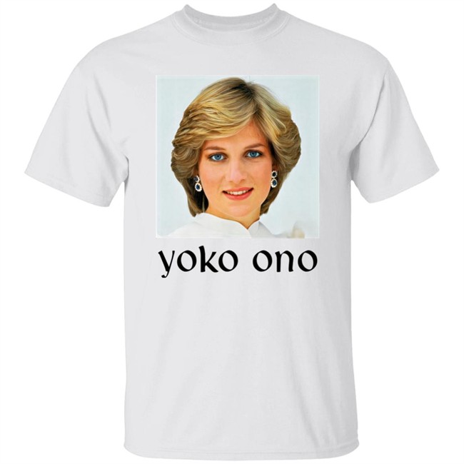 Yoko Ono Diana T Shirt Brad Phillips Merch Tom Usher