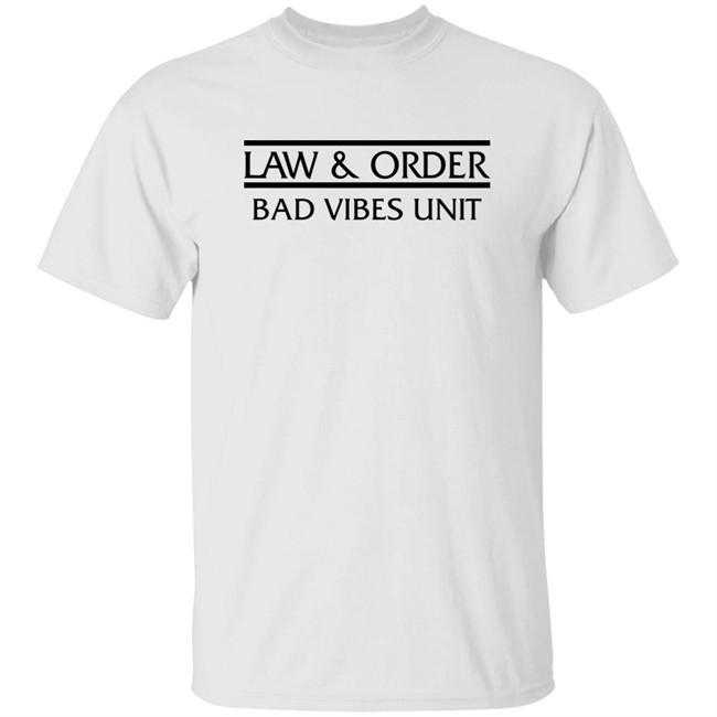 Brad Phillips Merch Store Law & Order Bad Vibes Unit Diana Shirt Tom Usher