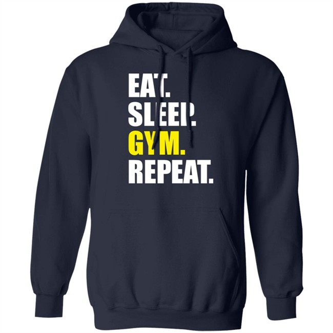 Eat Sleep Gym Repeat Shirt PrintShirtsUK Eat Sleep Gym Repeat Shirt PrintShirtsUK