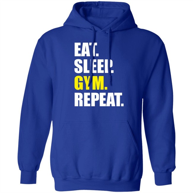 Eat Sleep Gym Repeat Shirt PrintShirtsUK Eat Sleep Gym Repeat Shirt PrintShirtsUK