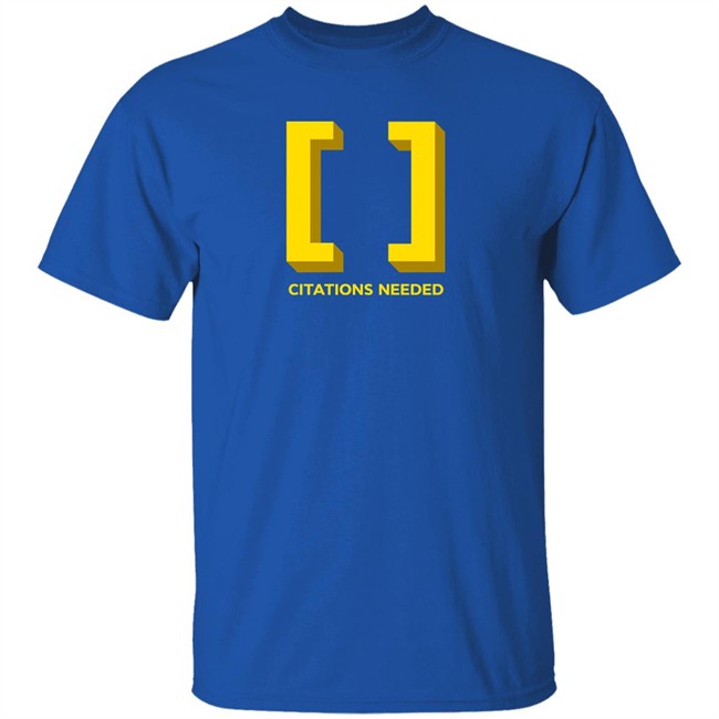 Citations Needed Logo Shirt Adam H. Johnson Citations Needed Logo Shirt Adam H. Johnson