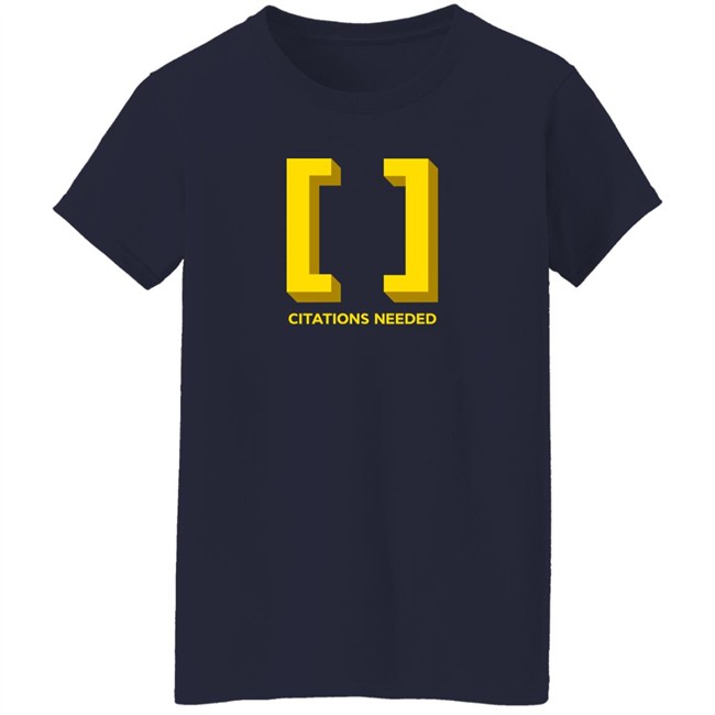 Citations Needed Logo Shirt Adam H. Johnson Citations Needed Logo Shirt Adam H. Johnson