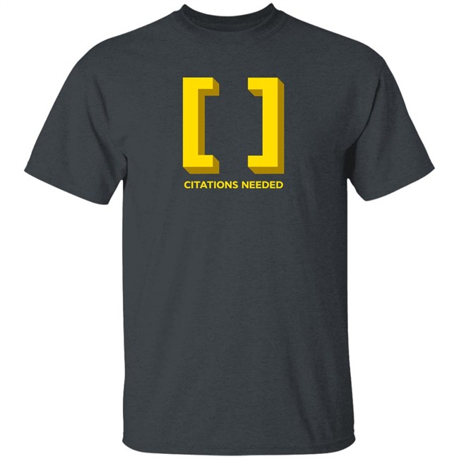 Citations Needed Logo Shirt Adam H. Johnson Citations Needed Logo Shirt Adam H. Johnson