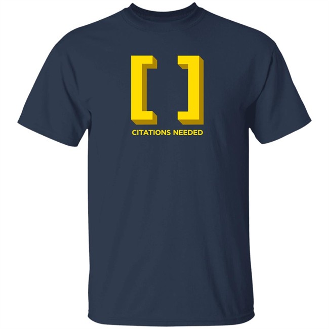 Citations Needed Logo Shirt Adam H. Johnson Citations Needed Logo Shirt Adam H. Johnson