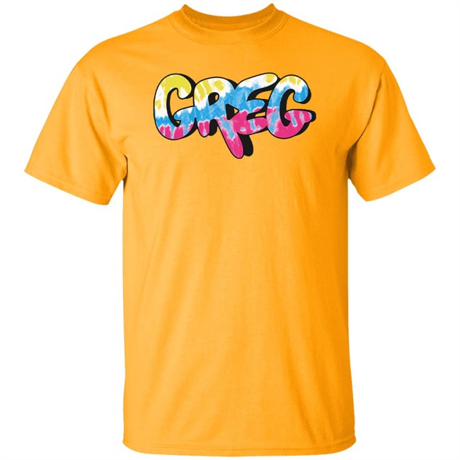 Danny Gonzalez Merch Dye Greg Shirt Danny Gonzalez Merch Dye Greg Shirt