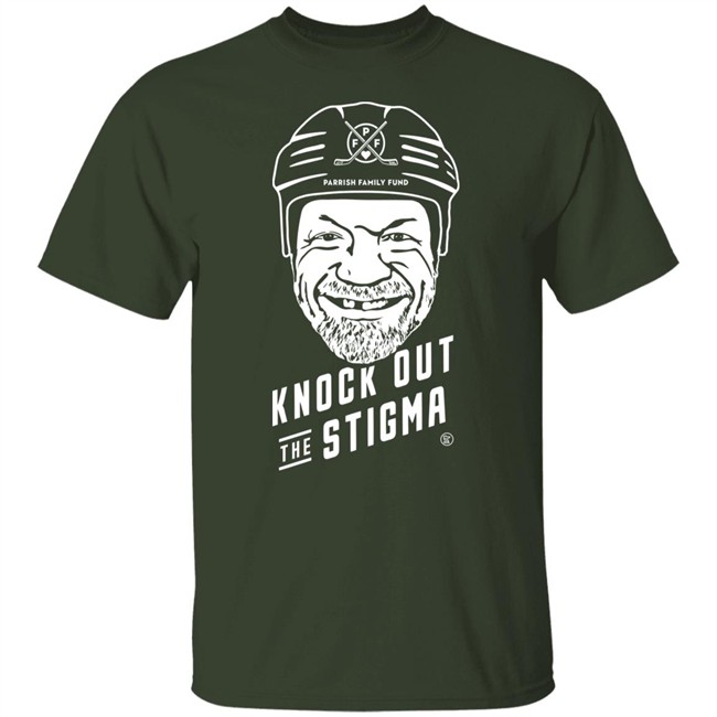 Sotastick Merch Knock Out The Stigma Parrish Family Fund Shirt