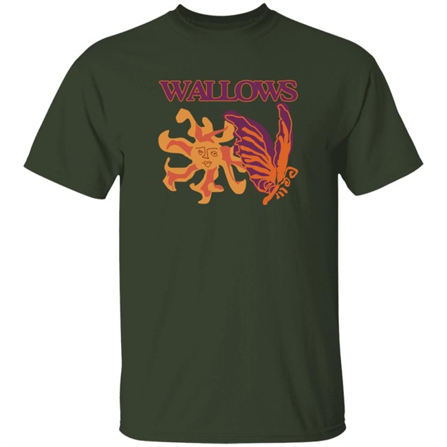 Wallows Store Wavy Sun T Shirt