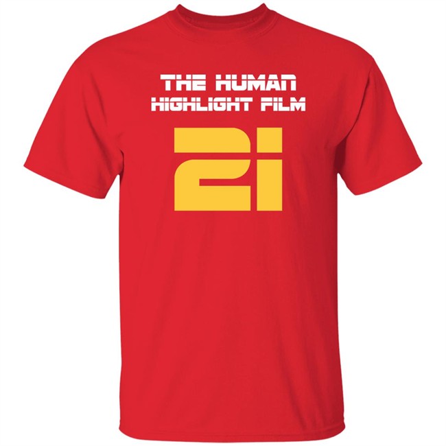 Super 70s Sports Store Merch The Human Highlight Film 21 Tee