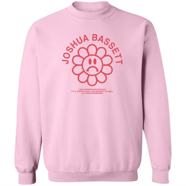 2022 Warner Records Inc 777 S Santa Fe Ave Los Angeles Ca 90021 All Rights Reserved Joshua Bassett Merch Joshua Bassett Pink Spring Tee Shirt Joshua Bassett Merch Pink Spring Tee Shirt 2022 Warner Records Inc 777 S Santa Fe Ave Los Angeles Ca 90021 All Rights Reserved