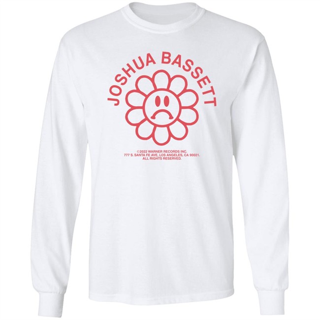 2022 Warner Records Inc 777 S Santa Fe Ave Los Angeles Ca 90021 All Rights Reserved Joshua Bassett Merch Joshua Bassett Pink Spring Tee Shirt Joshua Bassett Merch Pink Spring Tee Shirt 2022 Warner Records Inc 777 S Santa Fe Ave Los Angeles Ca 90021 All Rights Reserved