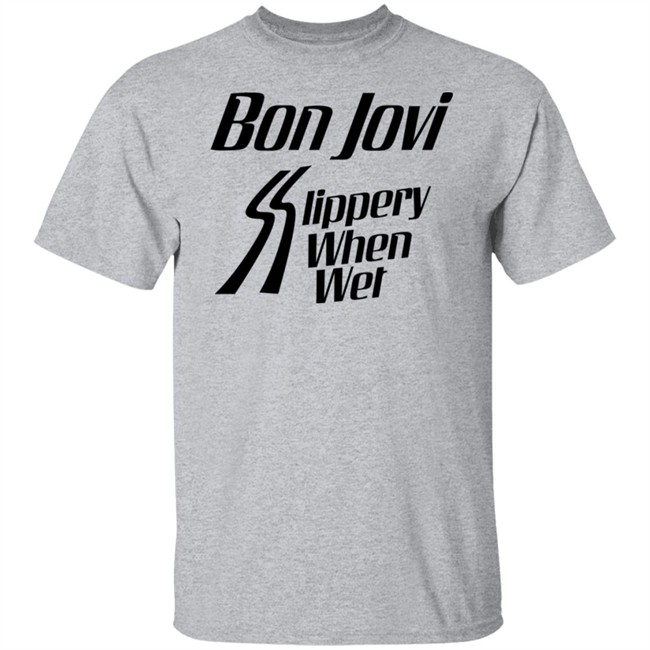 Bon Jovi Slippery When Wet Shirt Shop the Bon Jovi Official Merch Online Store Bon Jovi Slippery When Wet Shirt Bon Jovi Official Merch Online Store