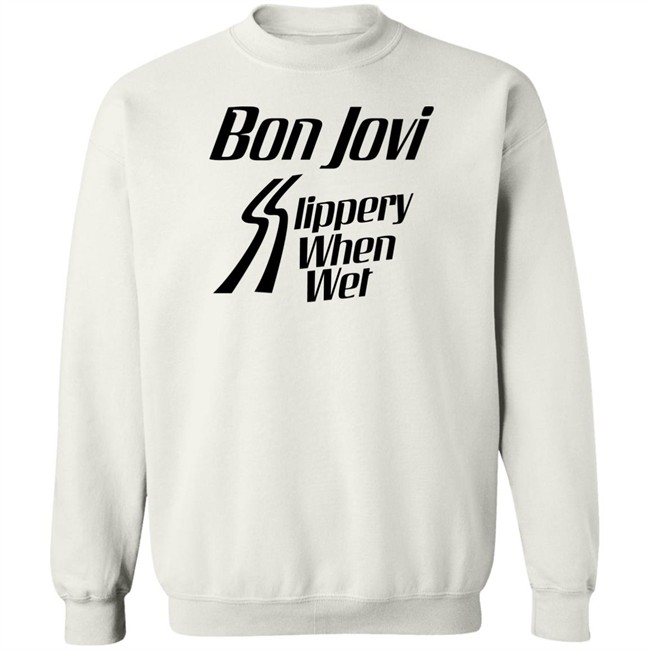 Bon Jovi Slippery When Wet Shirt Shop the Bon Jovi Official Merch Online Store Bon Jovi Slippery When Wet Shirt Bon Jovi Official Merch Online Store
