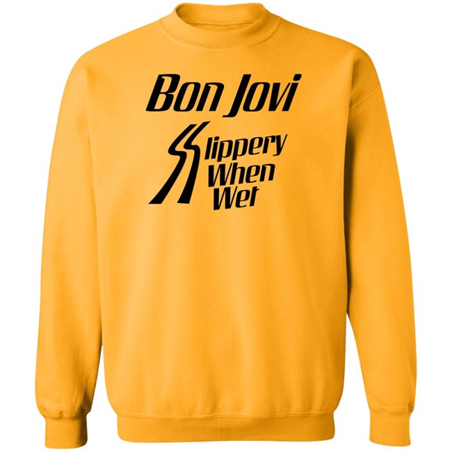 Bon Jovi Slippery When Wet Shirt Shop the Bon Jovi Official Merch Online Store Bon Jovi Slippery When Wet Shirt Bon Jovi Official Merch Online Store
