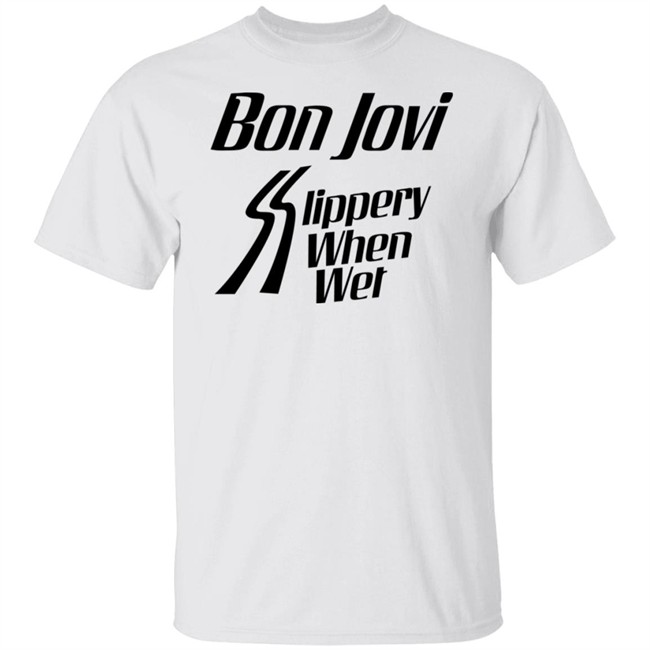 Bon Jovi Slippery When Wet Shirt Shop the Bon Jovi Official Merch Online Store Bon Jovi Slippery When Wet Shirt Bon Jovi Official Merch Online Store