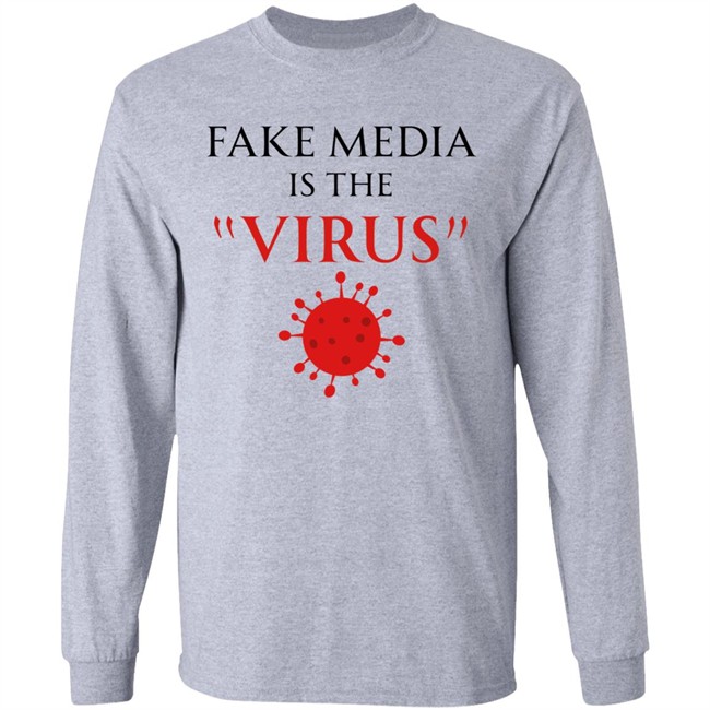Fake Media Is The Virus Shirt Ron Filipkowski Shirts Fake Media Is The Virus Shirt Ron Filipkowski Shirts