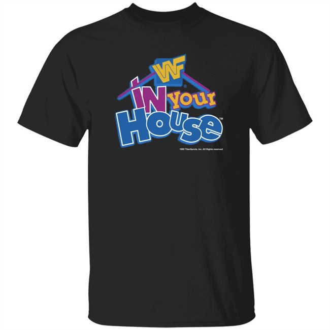 1995 WWF In Your House Pay Per View T Shirt