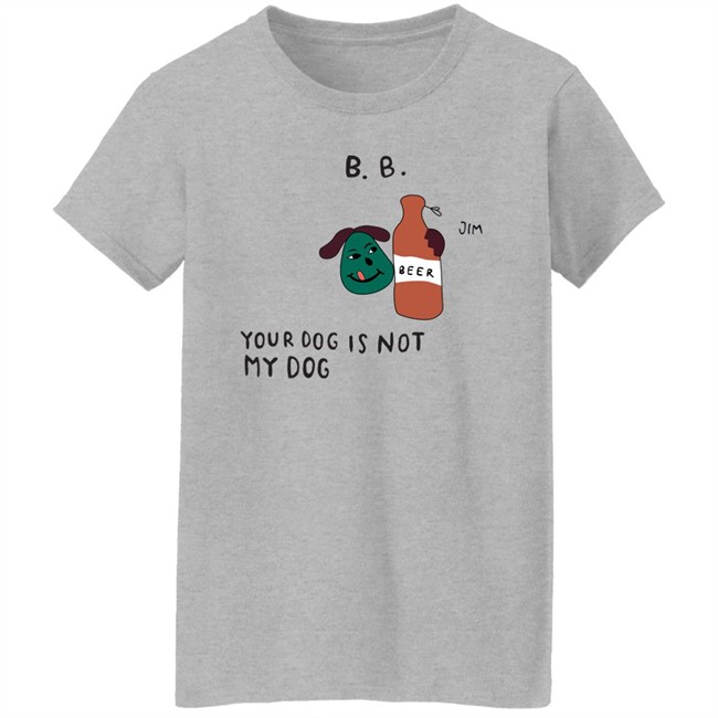 Bode New York Merch Your Dog Is Not My Dog Crewneck Sweatshirt Your Dog Is Not My Dog Crewneck Sweatshirt Bode New York Merch