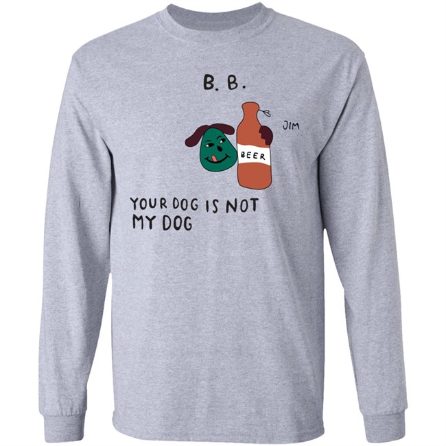Bode New York Merch Your Dog Is Not My Dog Crewneck Sweatshirt Your Dog Is Not My Dog Crewneck Sweatshirt Bode New York Merch