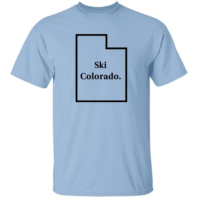 Ski Colorado 2.0 Shirt Wasatch Snow Forecast Bonfire Shop
