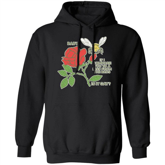 Shirts That Go Hard Baby If I Compare You To A Kiss From The Bros Is It Gay Shirt Shirts That Go Hard Baby If I Compare You To A Kiss From The Bros Is It Gay Shirt