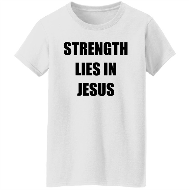 Los Blancos Live Strength Lies In Jesus Shirt David Alaba Los Blancos Live David Alaba Strength Lies In Jesus Shirt