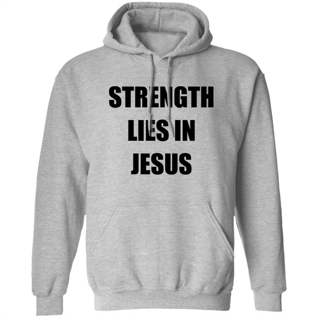 Los Blancos Live Strength Lies In Jesus Shirt David Alaba Strength Lies In Jesus Shirt David Alaba Los Blancos Live