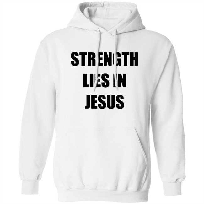 Los Blancos Live Strength Lies In Jesus Shirt David Alaba Los Blancos Live David Alaba Strength Lies In Jesus Shirt