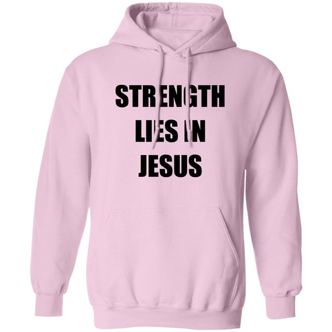 Strength Lies In Jesus Shirt David Alaba Los Blancos Live