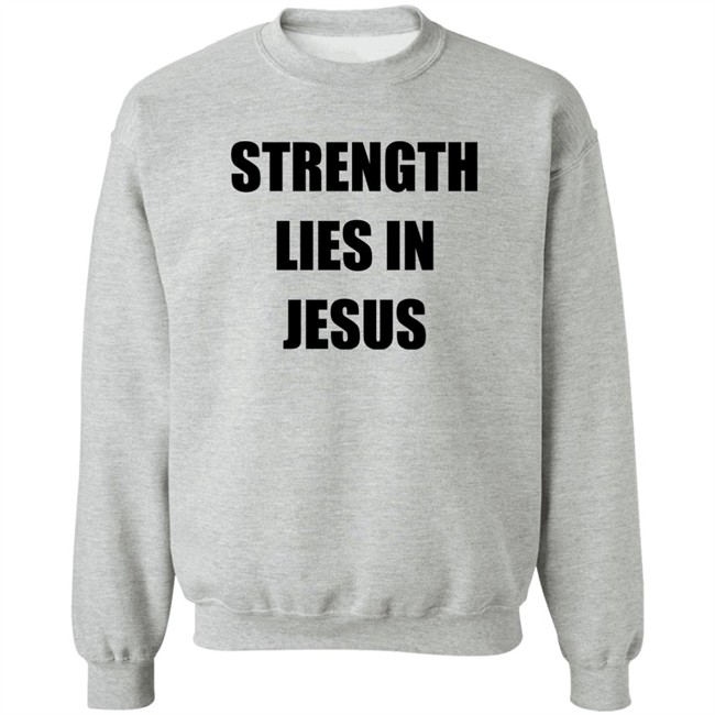 Los Blancos Live Strength Lies In Jesus Shirt David Alaba Strength Lies In Jesus Shirt Los Blancos Live David Alaba