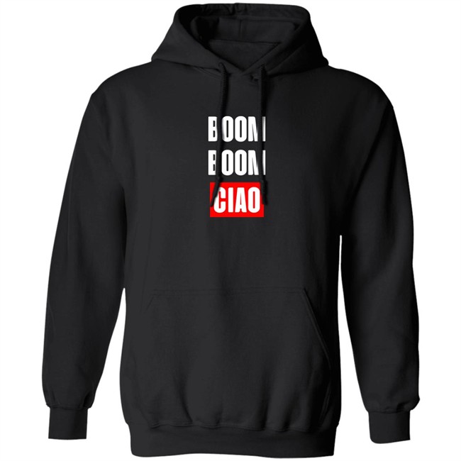 Shop Money Heist Merch Store Boom Boom Ciao Shirt Shop Money Heist Merch Store Boom Boom Ciao Shirt