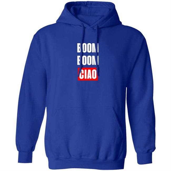 Shop Money Heist Merch Store Boom Boom Ciao Shirt Boom Boom Ciao Shirt Shop Money Heist Merch Store