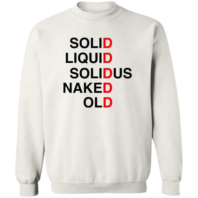 Solid Liquid Solidus Naked Old Shirt Pomu Rainpuff Pomu Rainpuff Solid Liquid Solidus Naked Old Shirt