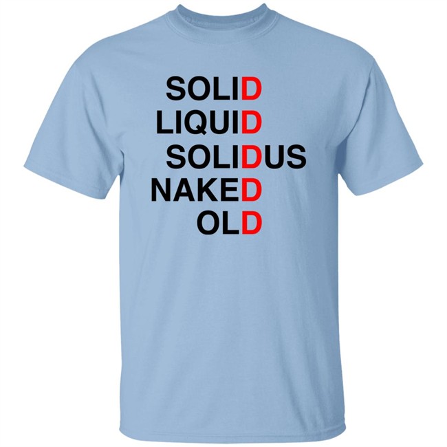 Solid Liquid Solidus Naked Old Shirt Pomu Rainpuff