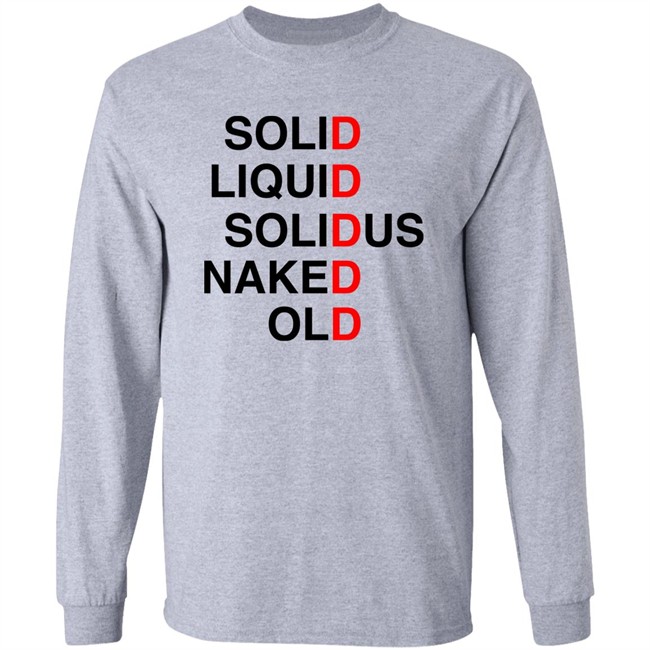 Solid Liquid Solidus Naked Old Shirt Pomu Rainpuff Solid Liquid Solidus Naked Old Shirt Pomu Rainpuff