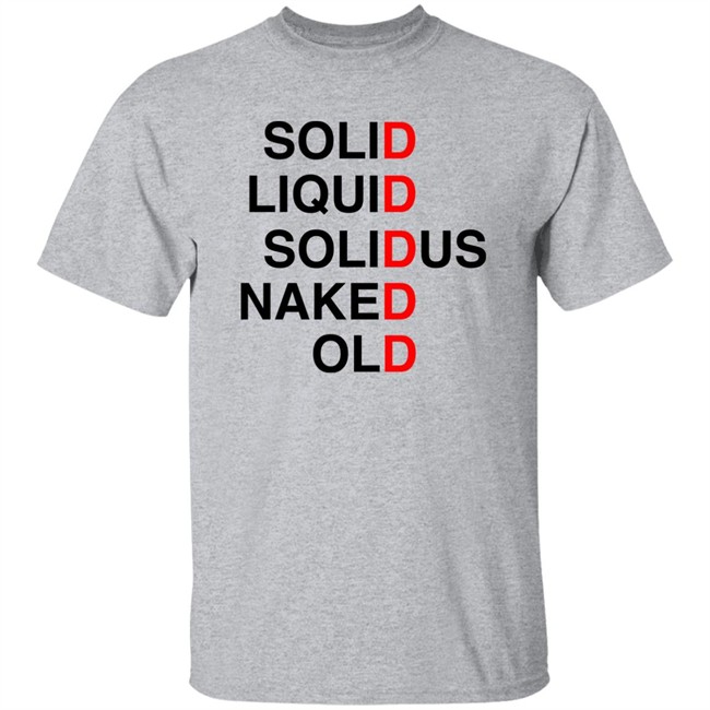 Solid Liquid Solidus Naked Old Shirt Pomu Rainpuff Solid Liquid Solidus Naked Old Shirt Pomu Rainpuff