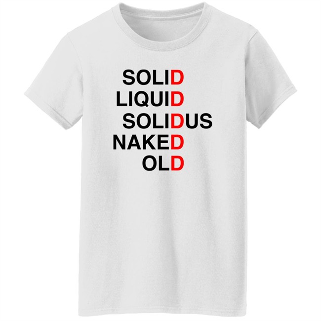 Solid Liquid Solidus Naked Old Shirt Pomu Rainpuff Solid Liquid Solidus Naked Old Shirt Pomu Rainpuff
