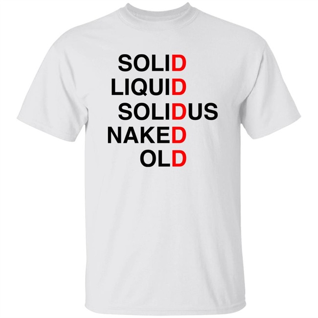 Solid Liquid Solidus Naked Old Shirt Pomu Rainpuff Solid Liquid Solidus Naked Old Shirt Pomu Rainpuff