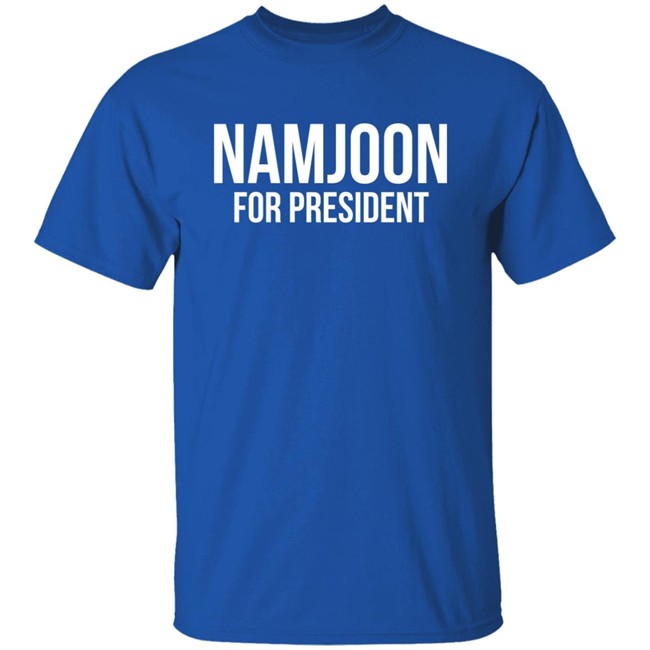 Namjoon For President Shirt Rashiduzzaman82 Namjoon For President Shirt Rashiduzzaman82