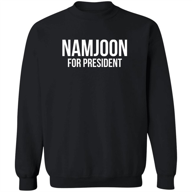 Namjoon For President Shirt Rashiduzzaman82 Rashiduzzaman82 Namjoon For President Shirt