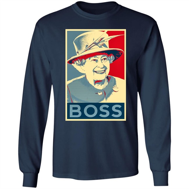 Boss Queen Elizabeth Ii T Shirt Platinum Jubilee Platinum Jubilee Boss Queen Elizabeth Ii T Shirt