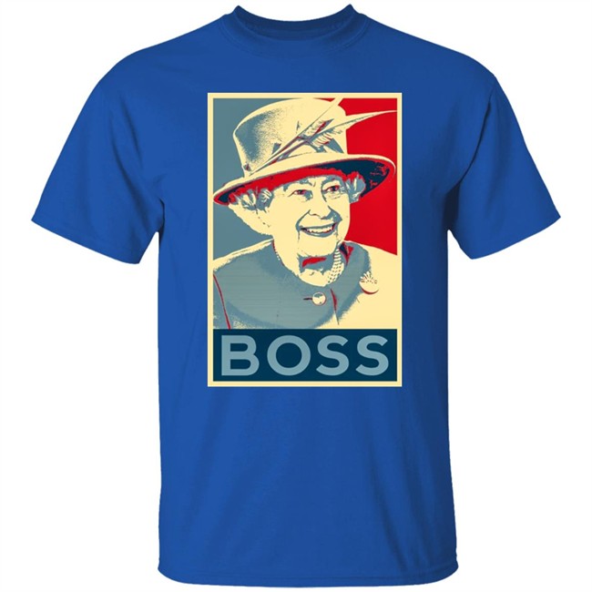 Boss Queen Elizabeth Ii T Shirt Platinum Jubilee Platinum Jubilee Boss Queen Elizabeth Ii T Shirt