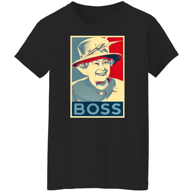 Boss Queen Elizabeth Ii T Shirt Platinum Jubilee Platinum Jubilee Boss Queen Elizabeth Ii T Shirt